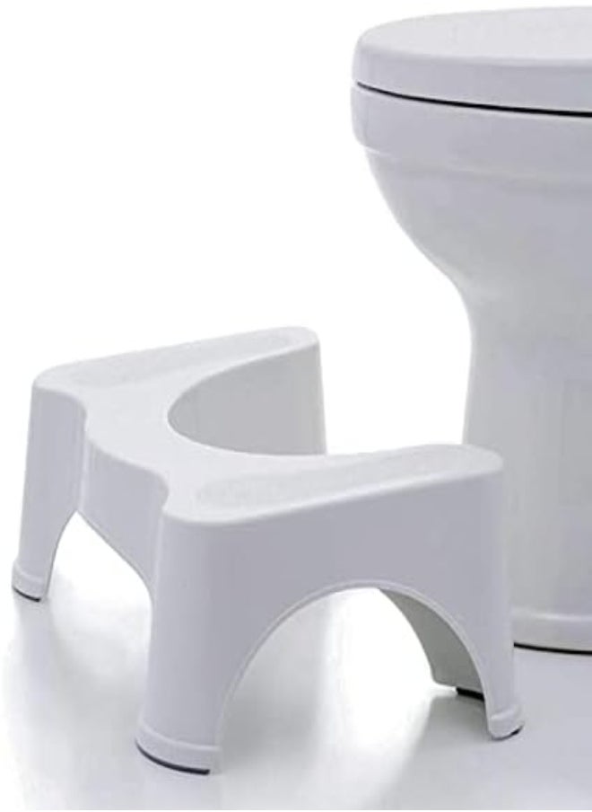AKDC Ecvv Toilet Foot Stool White, Lc-Stol-Wh, One Size  - Image 1