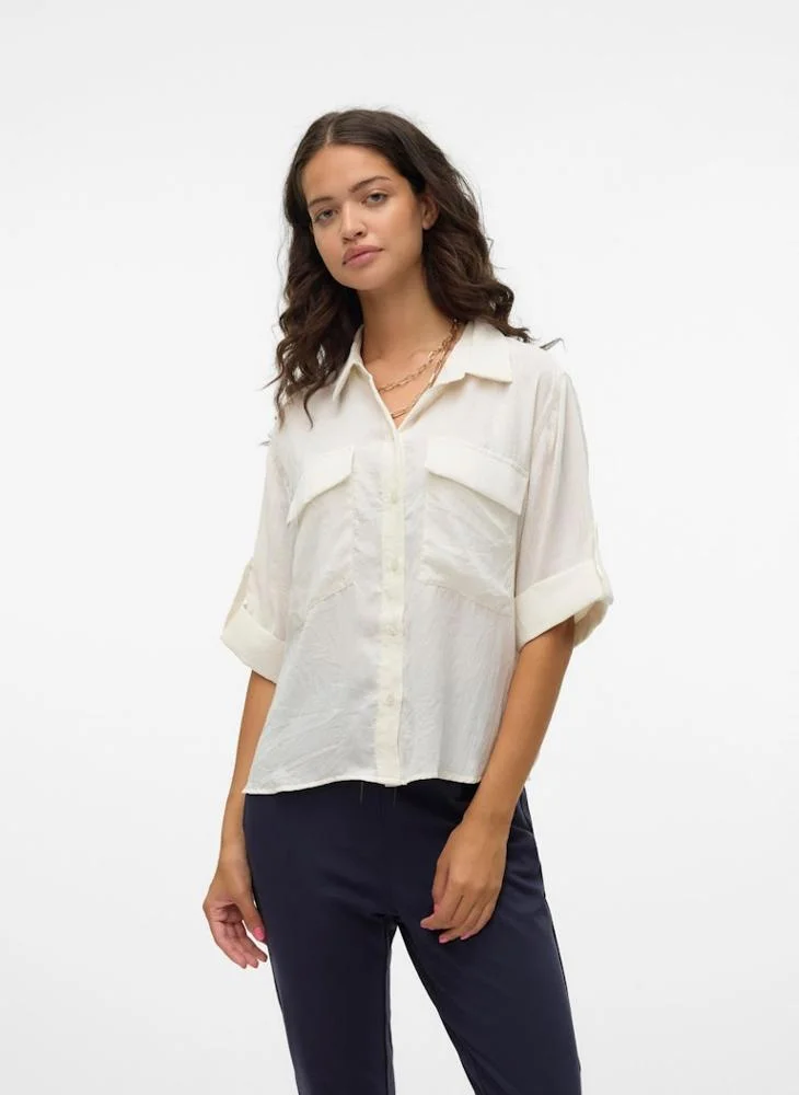 فيرو مودا Pocket Detail Short Sleeve Shirt