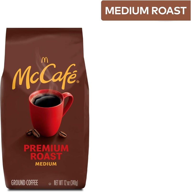 McCafe Premium Roast Smooth & Balanced Medium Roast Ground Coffee 340g Bag - Image 5