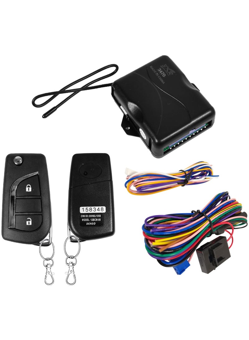 3XR Car Keyless Entry System with Central Locking and Remote Control Functions 3470 - Image 1