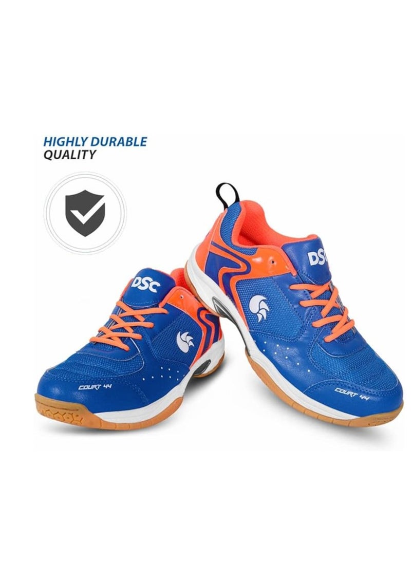DSC Court 44 Badminton Shoes |10 UK / 11 US / 44 EU| For Men and Boys | With Natural Crape Rubber Non Marking Outsole - Image 5