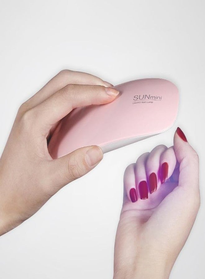 LOVHIDE مصباح لوفهايد صن ميني للأظافر بتقنية الأشعة فوق البنفسجية LED لتجفيف طلاء الجل بسرعة - جهاز تجفيف أظافر صغير محمول للاستخدام المنزلي والصالونات - Image 5