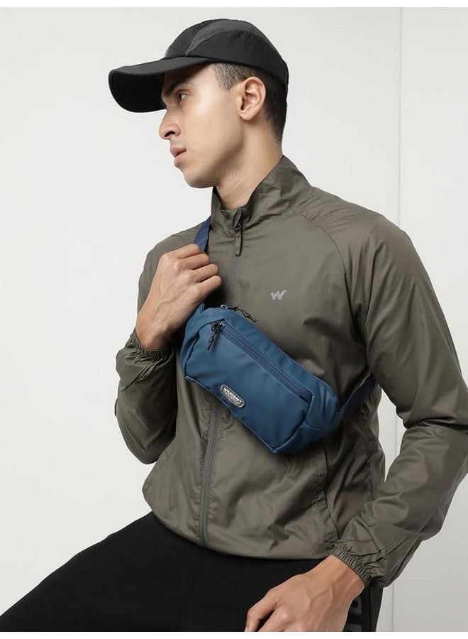 WILDCRAFT حقائب فاني للسفر من وايلدكرافت | حقائب كتف للرجال والنساء (أزرق) - Image 3