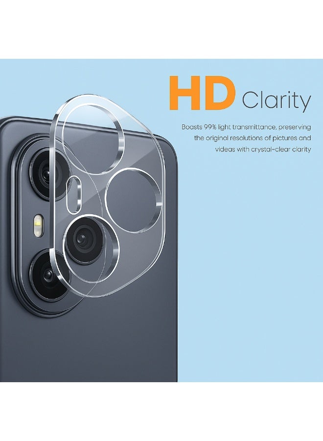Transparent Camera Lens Protector for Honor 400 Pro – Elegant Design with Guaranteed Scratch & Shock Protection and High Clarity