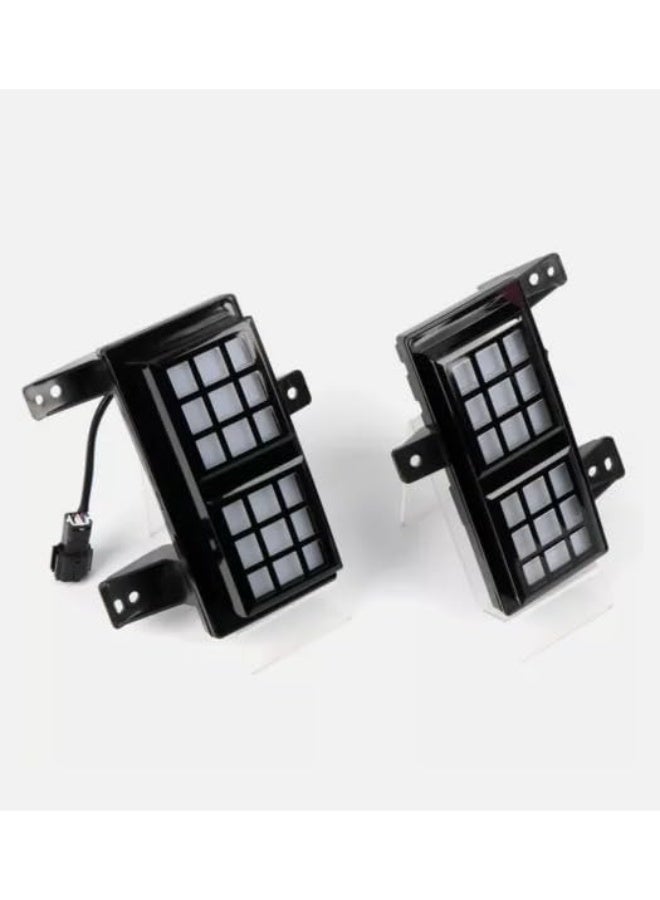 2pcs For Jetour Traveller T2 2023-2024 LED Fog Light Lamp Daytime Running Lights - Image 4