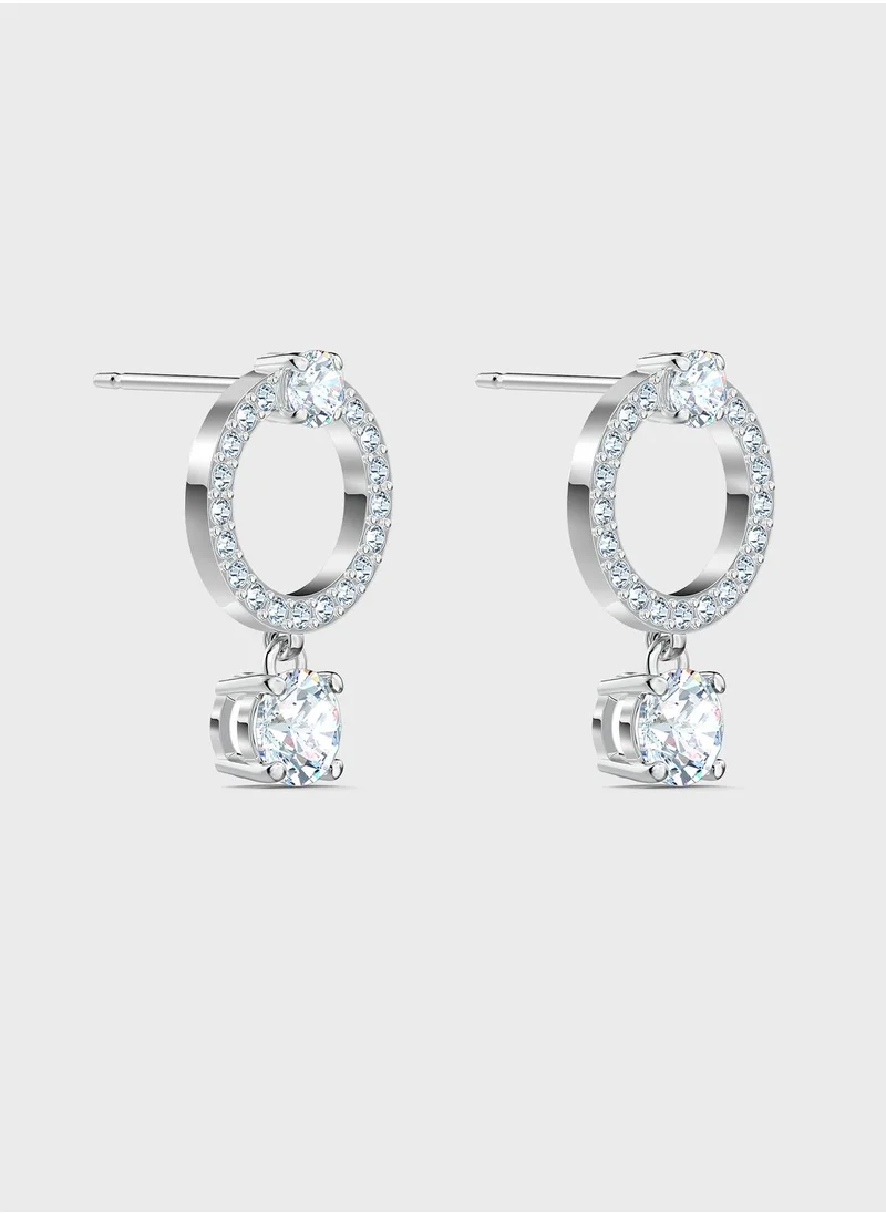 SWAROVSKI Attract Crystal Hoop Earrings