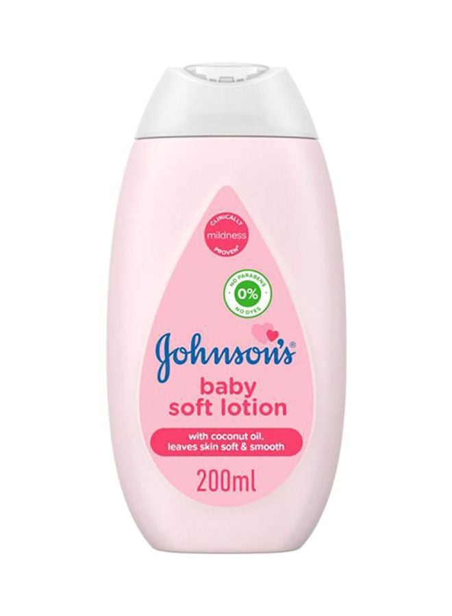 Johnson's Baby Soft Lotion 200ml - Image 1