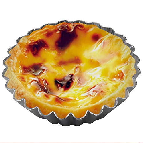 CHYIR 30 Pcs Egg Tart Cookie Molds Bakeware Cupcake Cake Baking Cups Mini Pie Pan Cake Cup Jelly Mould - Image 4