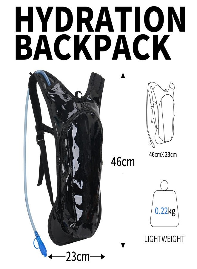Roptat Hydration Backpack,Insulated Hydration Pack Lightweight Water Backpack with 2L BPA Free Water Bladder for Women Men Hiking Cycling Camping Music Festival - Image 3