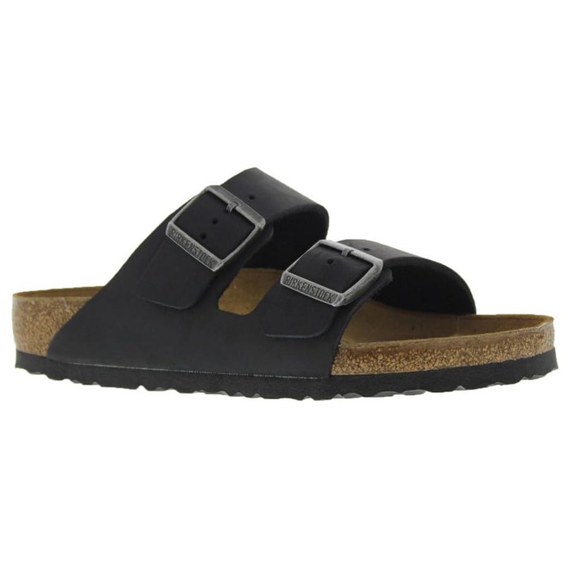 Birkenstock Unisex Arizona Sandal,Black Oiled Leather,37 N EU - Image 5