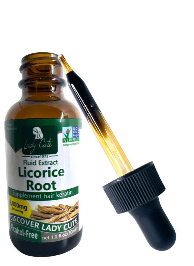 Generic - Licorice Root Herbal Supplement For Hair Growth 30 ML - Image 1