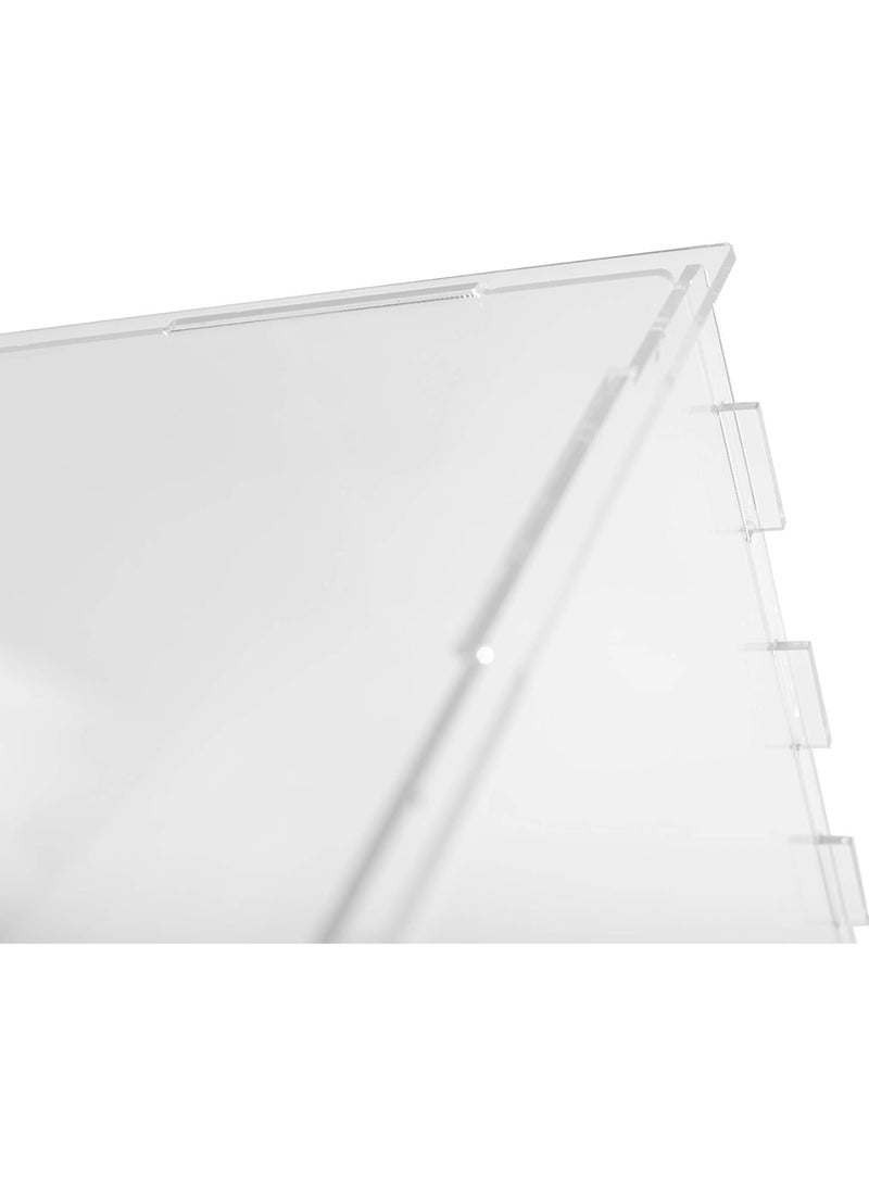 TPGP Clear Acrylic Display Case - Assemble Countertop Box for Display - Clear Display Box, Dustproof Protection Showcase for Toy Collectibles (12 x 12 x 12 inches) - Image 3