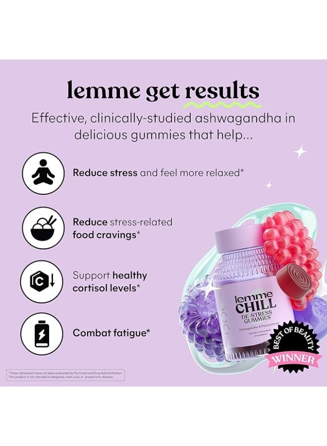 Lemme Chill De - Stress Gummies - 60 Gummies - Image 3