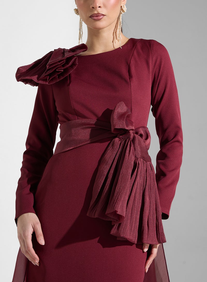 ايرا فستان ماكسي بشيفون - Image 3