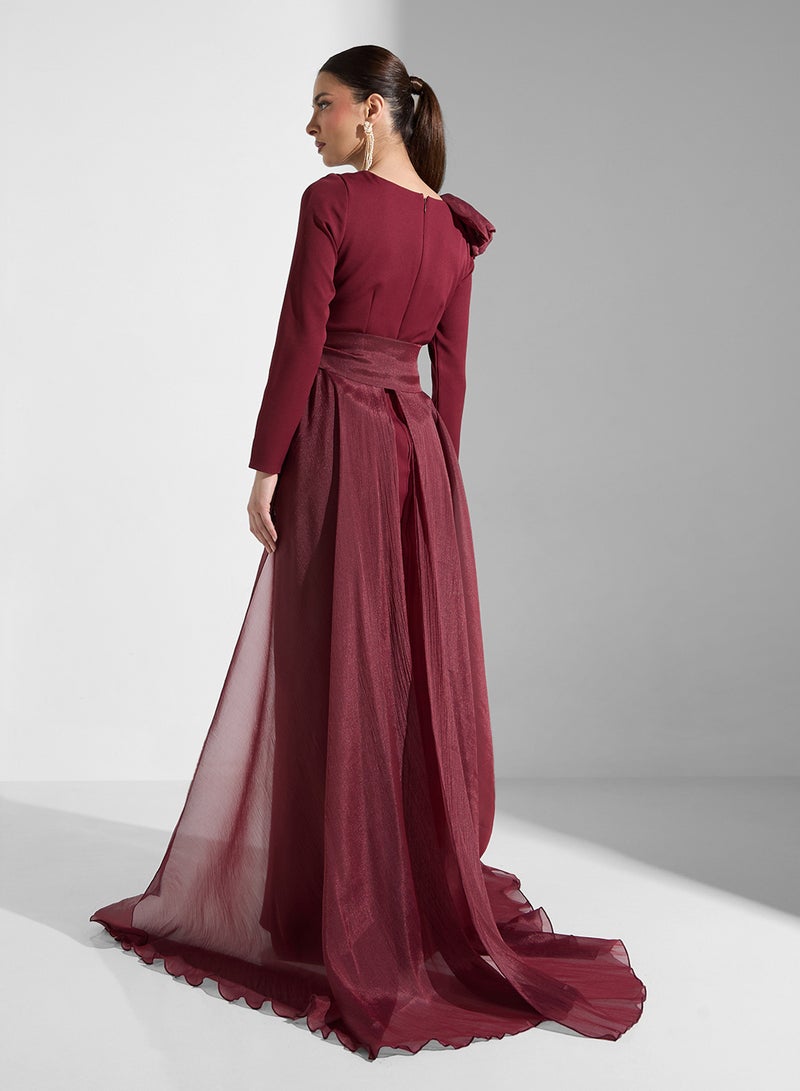 ايرا فستان ماكسي بشيفون - Image 2