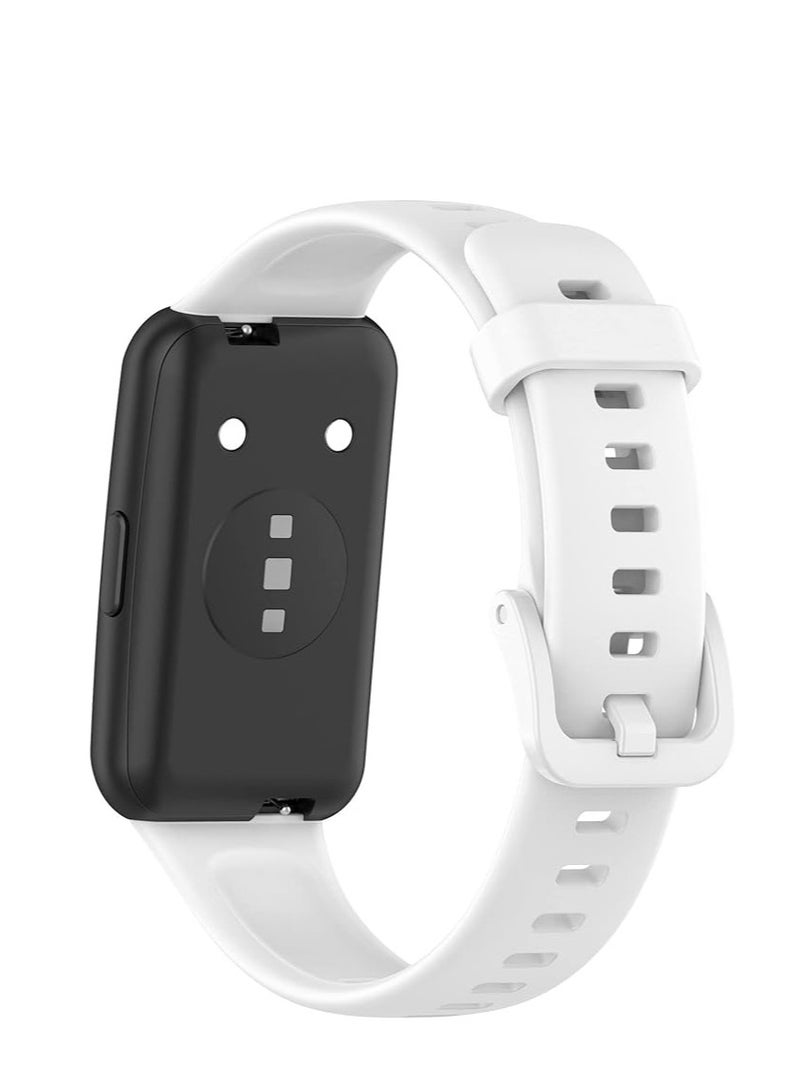 Sport Watch Strap Compatible with Huawei Band 7 / Honor Band 7 Bracelet, Sweatproof Lightweight Silicone Wristband Replacement Band Compatible with Huawei Band 7 - Image 4