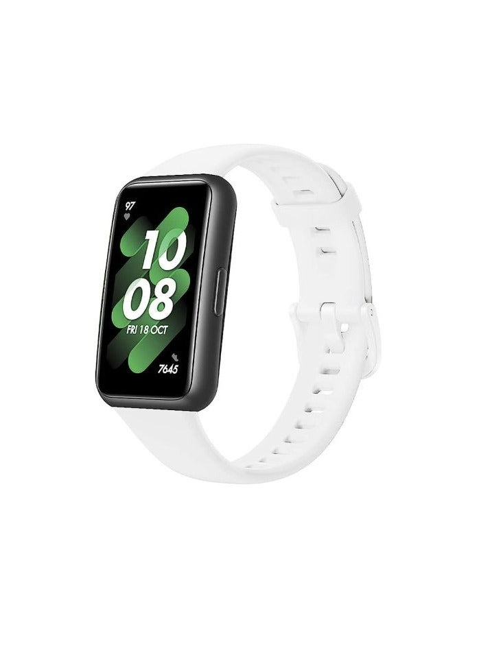 Sport Watch Strap Compatible with Huawei Band 7 / Honor Band 7 Bracelet, Sweatproof Lightweight Silicone Wristband Replacement Band Compatible with Huawei Band 7 - Image 1