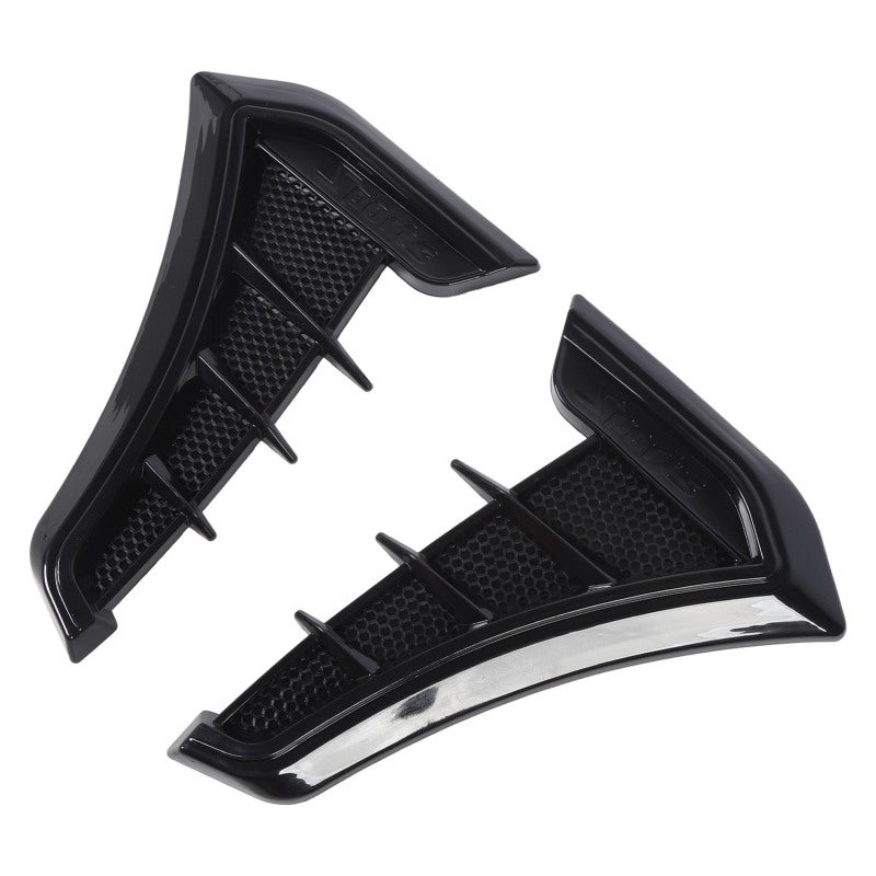 1 Pair Side Vent Trim Sporty Look Enhanced Performance Side Mudguard Air Wing Vent Trim Sticker for 1 Series E90 E91 Black - Image 4