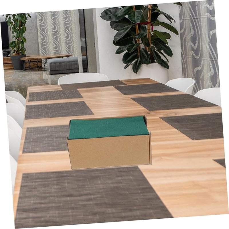 مناديل خضراء قابلة للتخلص 50 قطعة مناشف ناعمة ماصة لحفلات الزفاف والحفلات والفعاليات - Image 5