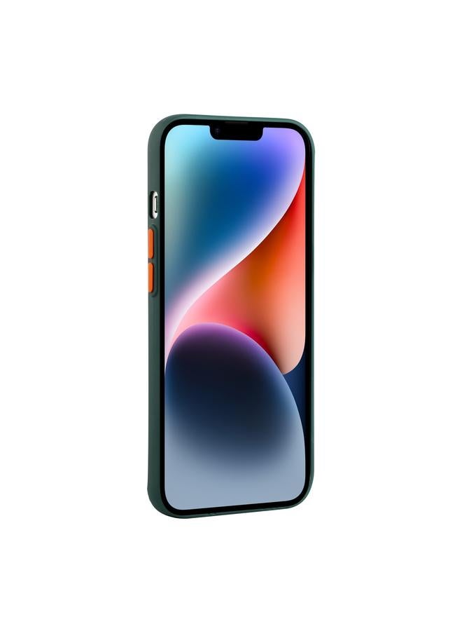 اس-توب جراب لهاتف iPhone 15 Plus بتصميم فتحة للبطاقات، جراب هاتف TPU مقاوم للصدمات - Image 3