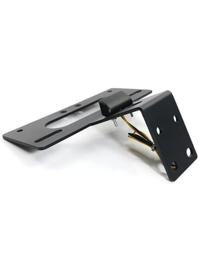 حامل لوحة الترخيص الأسود الإطار المتوافق مع Benelli TNT 125 135 2017 2024 - Image 4