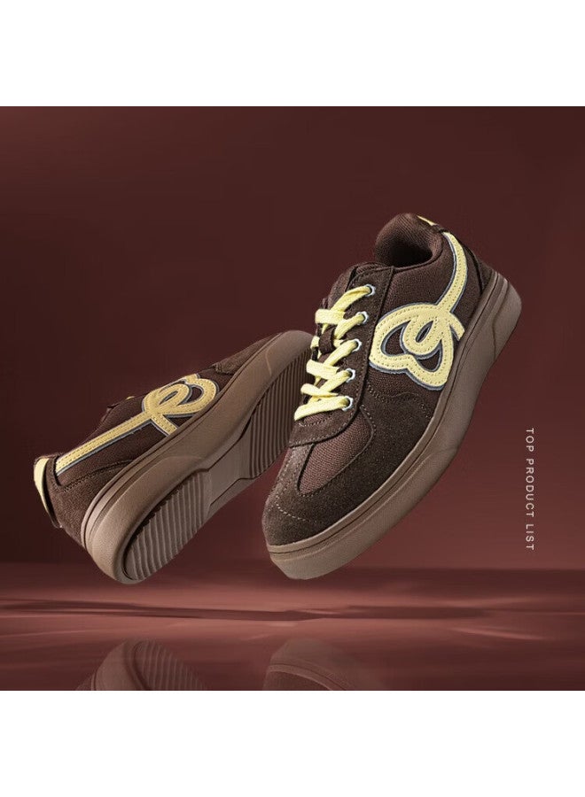 Aigle Women's Sneakers  New Casual Training Shoes Floral Trendy Versatile Mocca Brown Size 36 - Image 1