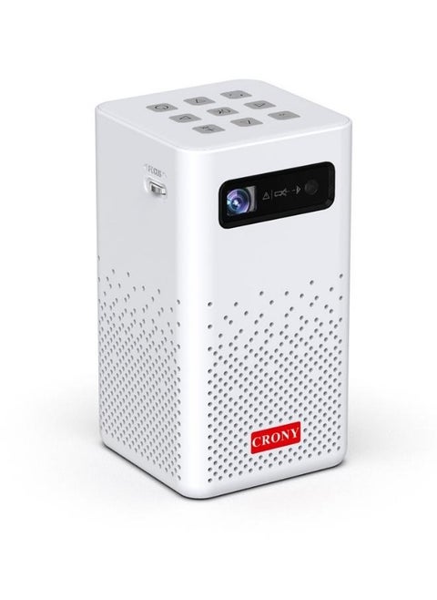 C900 upright Projector with BT speaker Smart DLP Projector Bluetooth 5.0 1080P Supported Wireless Mirroring Built-in Battery