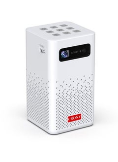 Crony C900 upright Projector with BT speaker Smart DLP Projector Bluetooth 5.0 1080P Supported Wireless Mirroring Built-in Battery  - Image 1