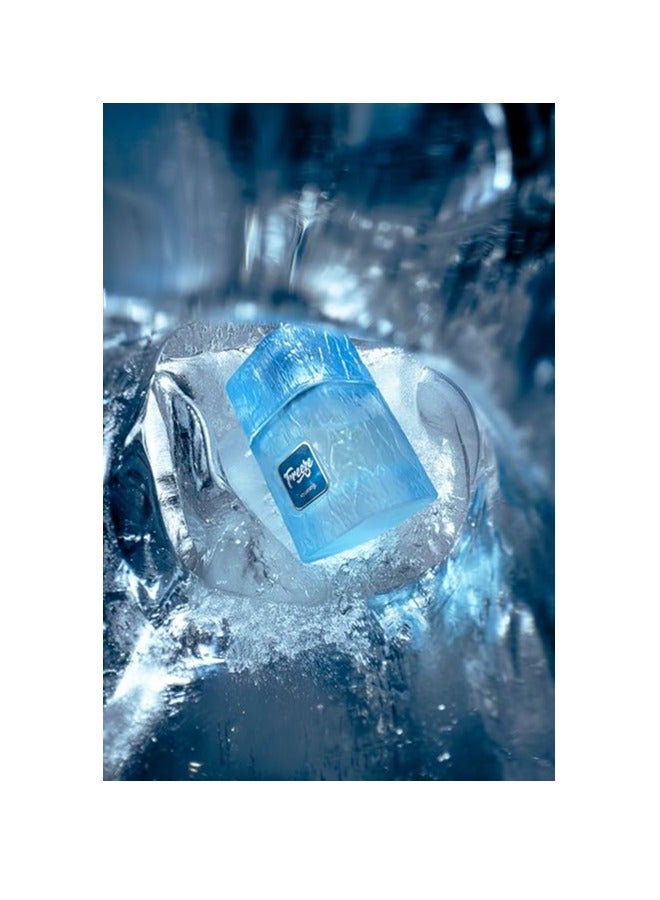 Riiffs Freeze Extrait De Parfum 100ml | Unisex Long Lasting Perfume | Fresh Citrus, Mint & Amber Fragrance | for Men & Women | Eau de Parfum Spray - Image 2