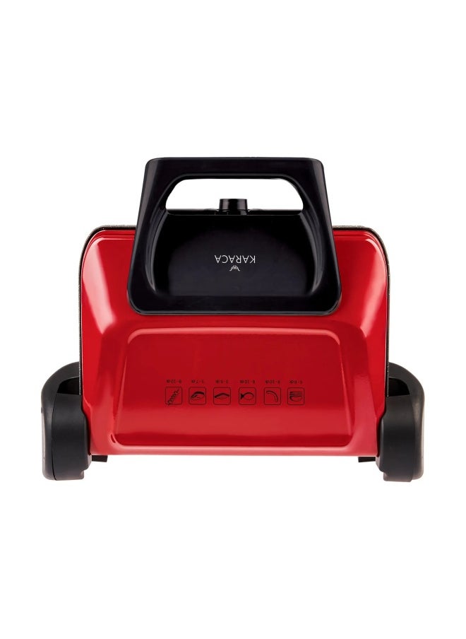 Karaca Future Plus Bio Diamond Antibacterial Red Grill And Toaster 153.03.06.6205  - Image 2