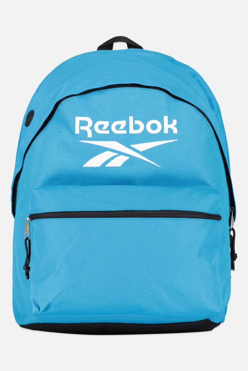 Reebok Men Embroidered Logo Backpack, Aqua Blue - Image 1