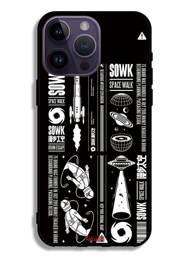 Tolwak Apple iPhone 14 Pro Max Protective Case Sowk Space Walk Sticker  - Image 2
