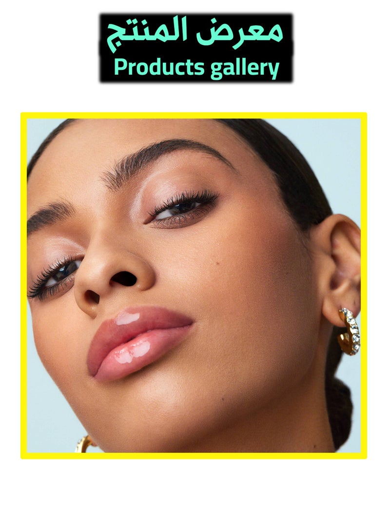 elf Glow Reviver Lip Oil, Nourishing, Tinted Lip Oil for a High Gloss Finish, Enriched with Jojoba Oil Crystal Clear - Image 3