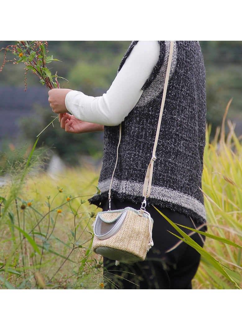 general Pet Supplies Hamsters Sugar Gliders Backpacks Mesh Cloths Breathable Easy to Carry Small Pet Take-out Bags - Image 2