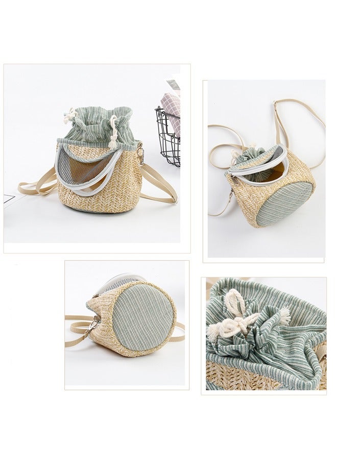 general Pet Supplies Hamsters Sugar Gliders Backpacks Mesh Cloths Breathable Easy to Carry Small Pet Take-out Bags - Image 3