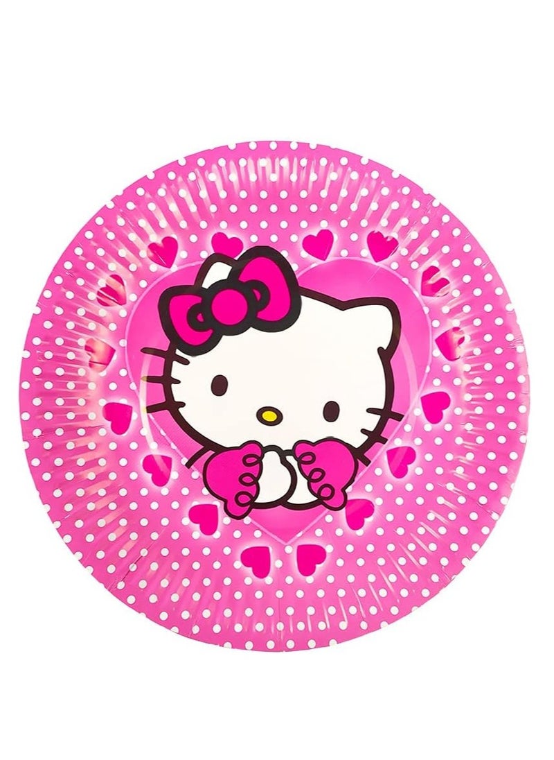 Brain Giggles Brain Giggles Hello Kitty Theme Disposable Tableware 16 items/set for 10 people  - Image 3