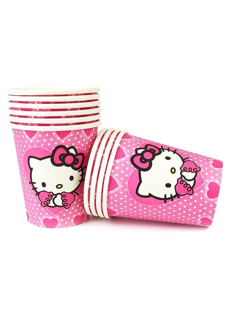 Brain Giggles Brain Giggles Hello Kitty Theme Disposable Tableware 16 items/set for 10 people  - Image 4