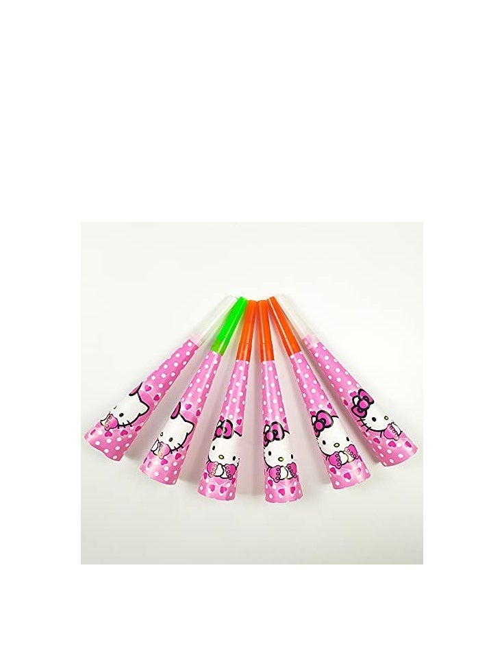 Brain Giggles Hello Kitty Theme Disposable Tableware 16 items/set for 10 people
