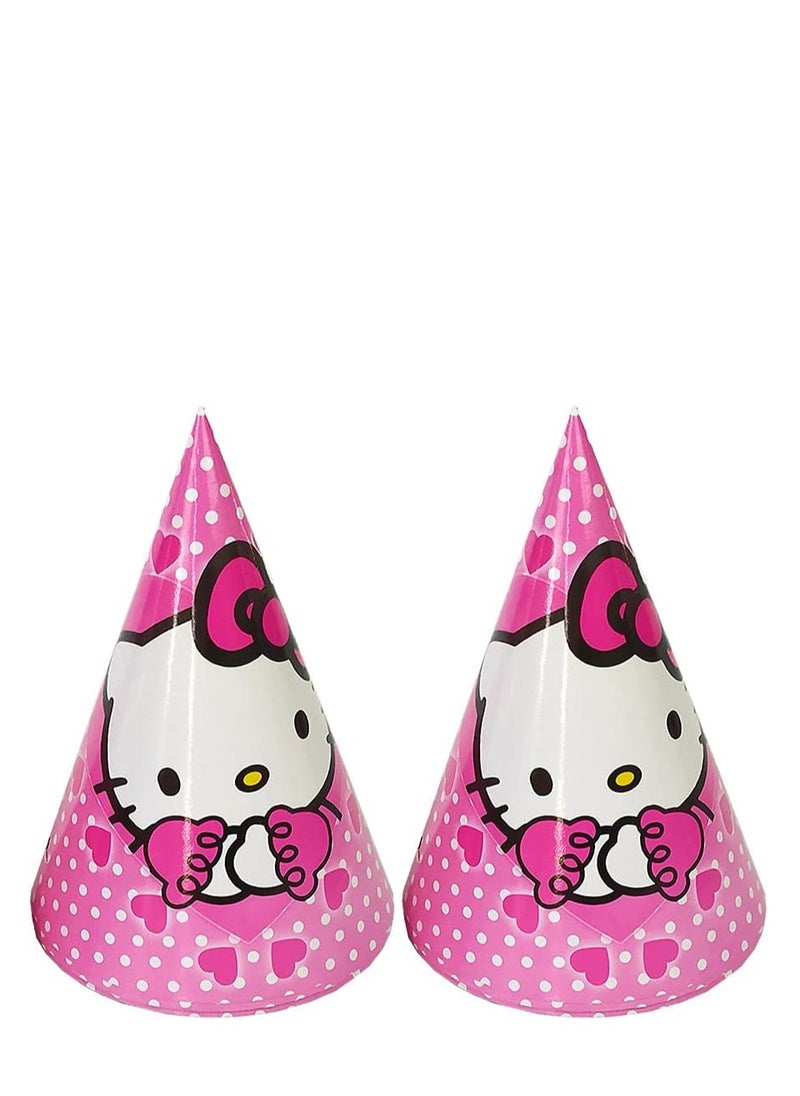 Brain Giggles Hello Kitty Theme Disposable Tableware 16 items/set for 10 people
