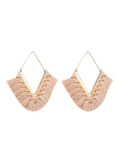 V Tassel Dangle Earrings