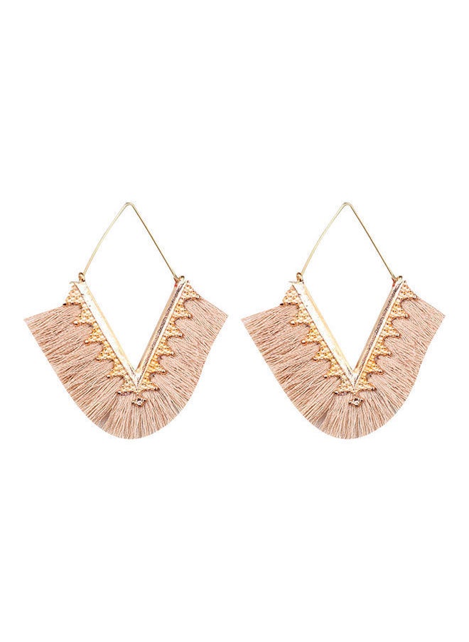 NIBEMINENT - V Tassel Dangle Earrings - Image 1