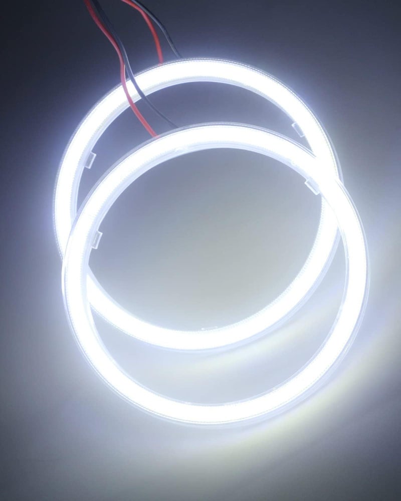 Qasim 110MM COB LED Halo Ring Angel Eyes Headlight - Image 4
