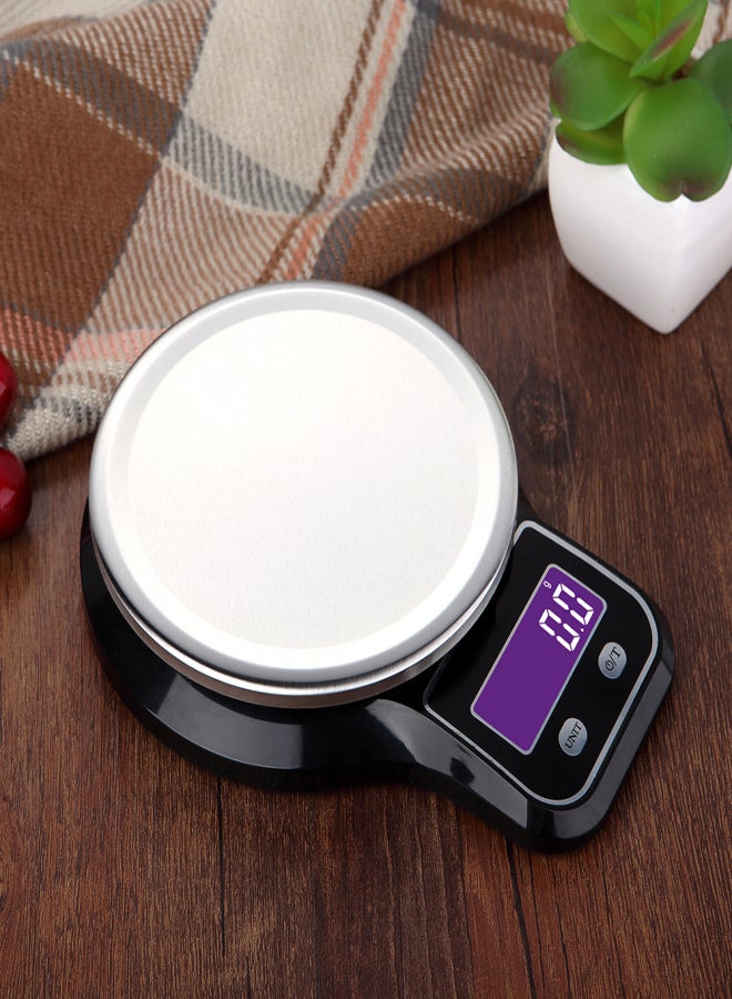 WeiHeng Kitchen Scale Food Scale Mini Electronic Platform Scale Digital Scale with Stainless Steel Platform Scale - Image 1