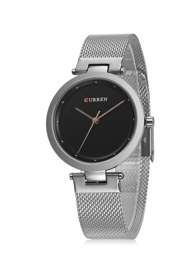 CURREN - CURREN 9005 Original Mesh Stainless Steel Analog Watch for Women - Image 1
