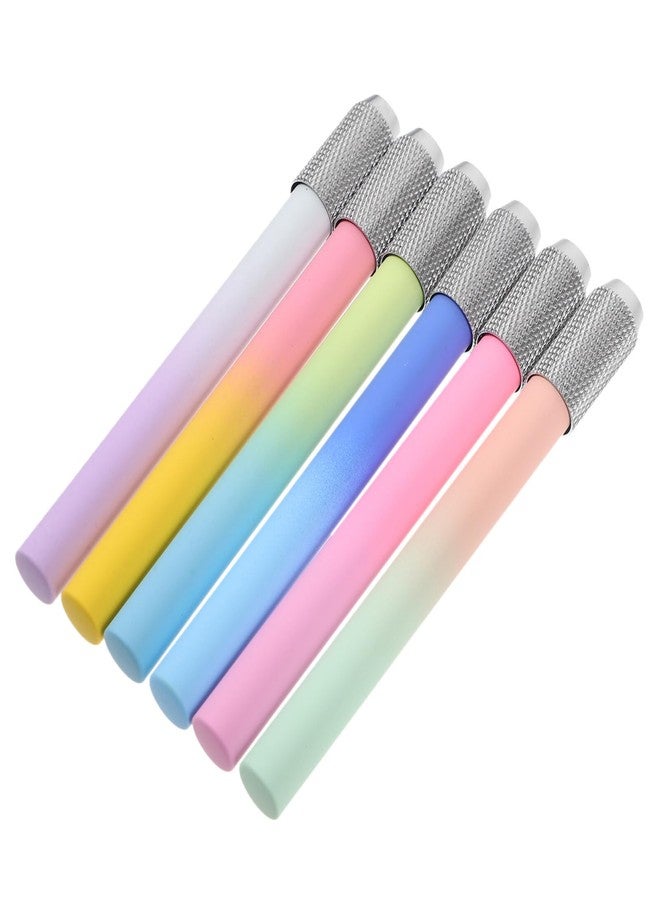 SHINEOFI 6pcs Pencil Extenders Dual Head Pencil Extender Holder Lengthener for School Short s - Image 1