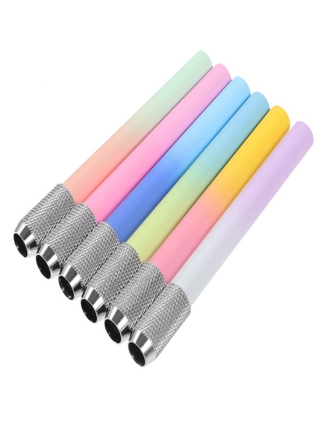 SHINEOFI 6pcs Pencil Extenders Dual Head Pencil Extender Holder Lengthener for School Short s - Image 4