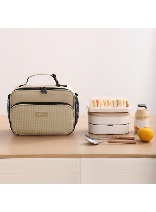رولستيمي حقيبة حمل طعام حرارية 6.3 لتر ، حقيبة غداء مقاومة للماء للرجال والنساء ، حقيبة طعام محمولة للعمل ، حقيبة غداء قابلة لإعادة الاستخدام للمدرسة والمكتب والسفر والنزهة - Image 1
