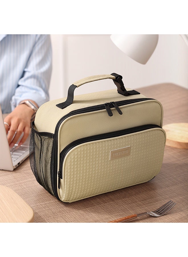 رولستيمي حقيبة حمل طعام حرارية 6.3 لتر ، حقيبة غداء مقاومة للماء للرجال والنساء ، حقيبة طعام محمولة للعمل ، حقيبة غداء قابلة لإعادة الاستخدام للمدرسة والمكتب والسفر والنزهة - Image 5