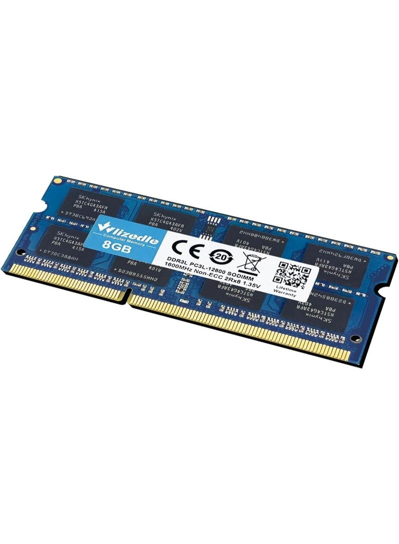 رام لاب توب سعة 8 جيجابايت DDR3L - تردد 1600 ميجاهرتز، 2Rx8، PC3L-12800S - Image 2