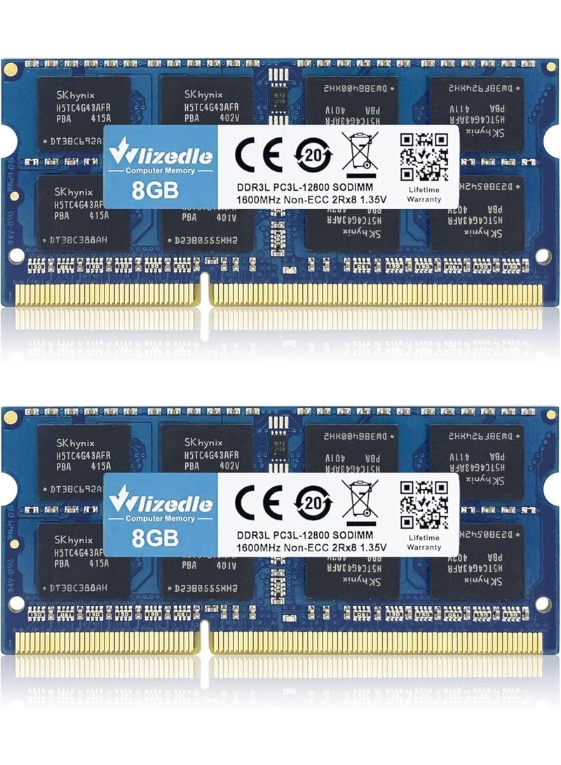 رام لاب توب سعة 8 جيجابايت DDR3L - تردد 1600 ميجاهرتز، 2Rx8، PC3L-12800S - Image 5